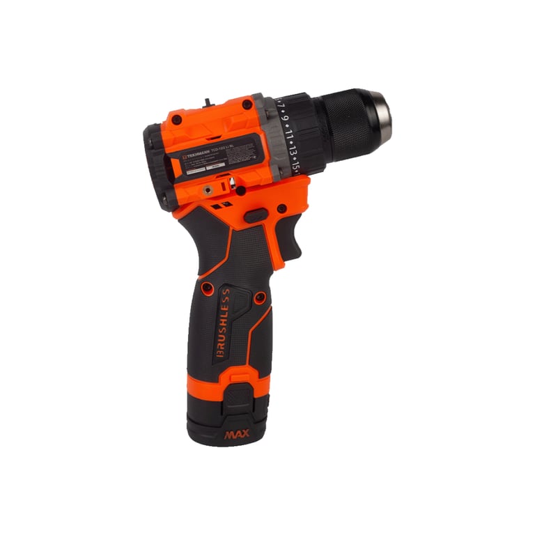 Шуруповерт Tekhmann TCD-12/2 Li BL, 12V, 2x1.5Ah (854606) - фото 4