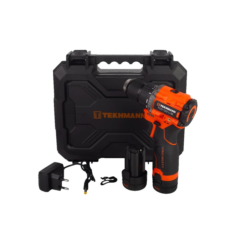 Шуруповерт Tekhmann TCD-12/2 Li BL, 12V, 2x1.5Ah (854606) - фото 8
