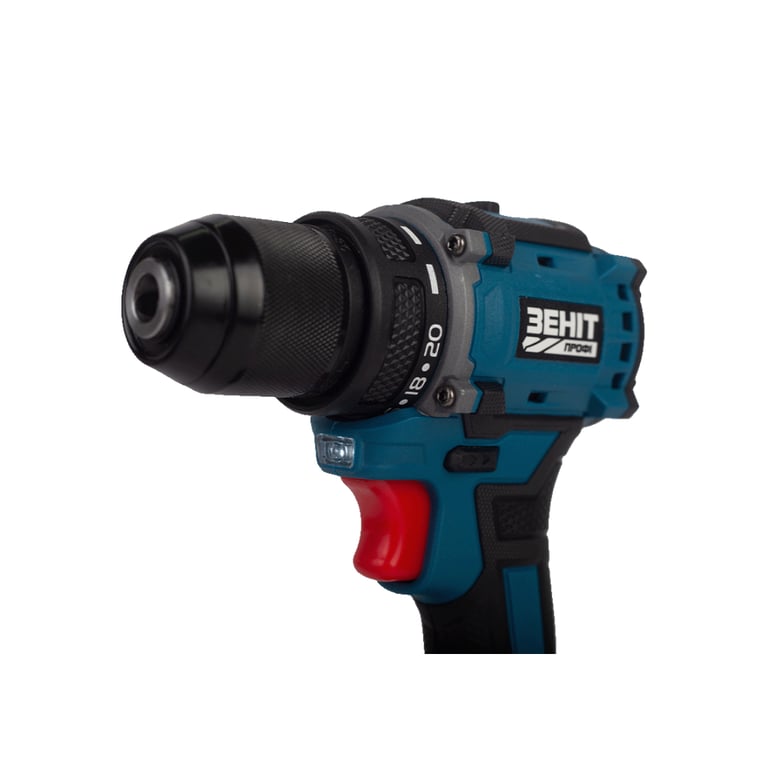 Шуруповерт Зеніт Профі ЗША-20/2 Li BL, 20V TekPower, 2x1.5Ah (854605) - фото 5