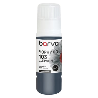Чорнило Barva Epson 103 65 мл, OneKey, black, special (E103-690e) - фото 1