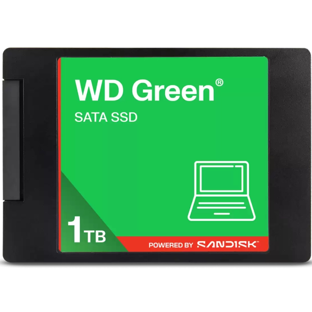 Накопичувач SSD 2.5" 1TB GREEN WD (WDS100T5G0A-00CPT0) - фото 1