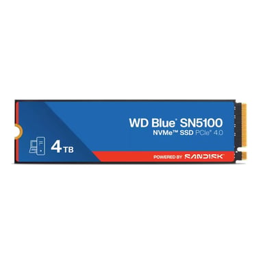 Накопичувач SSD M.2 2280 4TB BLUE SN5100 WD (WDS400T5B0E-00CPE0) - фото 1