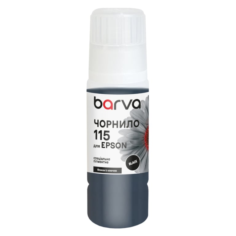 Чорнило Barva Epson 115 70 мл, secial OneKey, pigmented black (E115-865e)