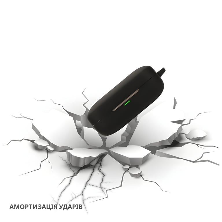 Чохол для навушників BeCover для Realme Buds Air 7 Pro Black (714814) - фото 3