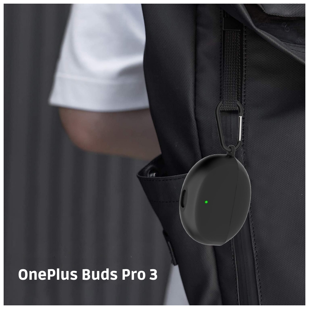 Чохол для навушників BeCover для OnePlus Buds Pro 3 Black (714835) - фото 6 Чохол для навушників BeCover для OnePlus Buds Pro 3 Black (714835) - фото 6