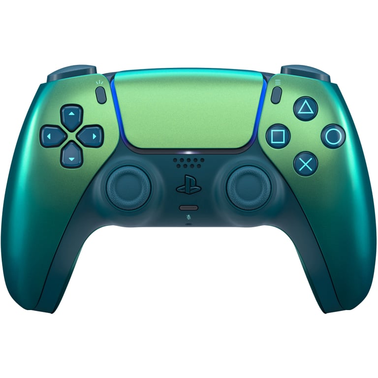 Геймпад Sony Playstation DualSense Bluetooth PS5 Chrome Teal (1000050603) - фото 1