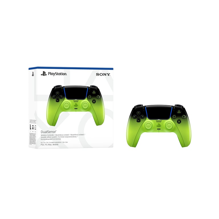 Геймпад Sony Playstation DualSense Bluetooth PS5 Remix Green (1000048532) - фото 6