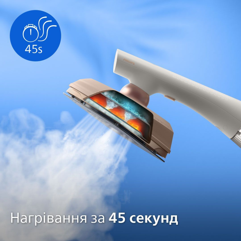 Відпарювач для одягу Philips GC213/10 - фото 7 Відпарювач для одягу Philips GC213/10 - фото 7