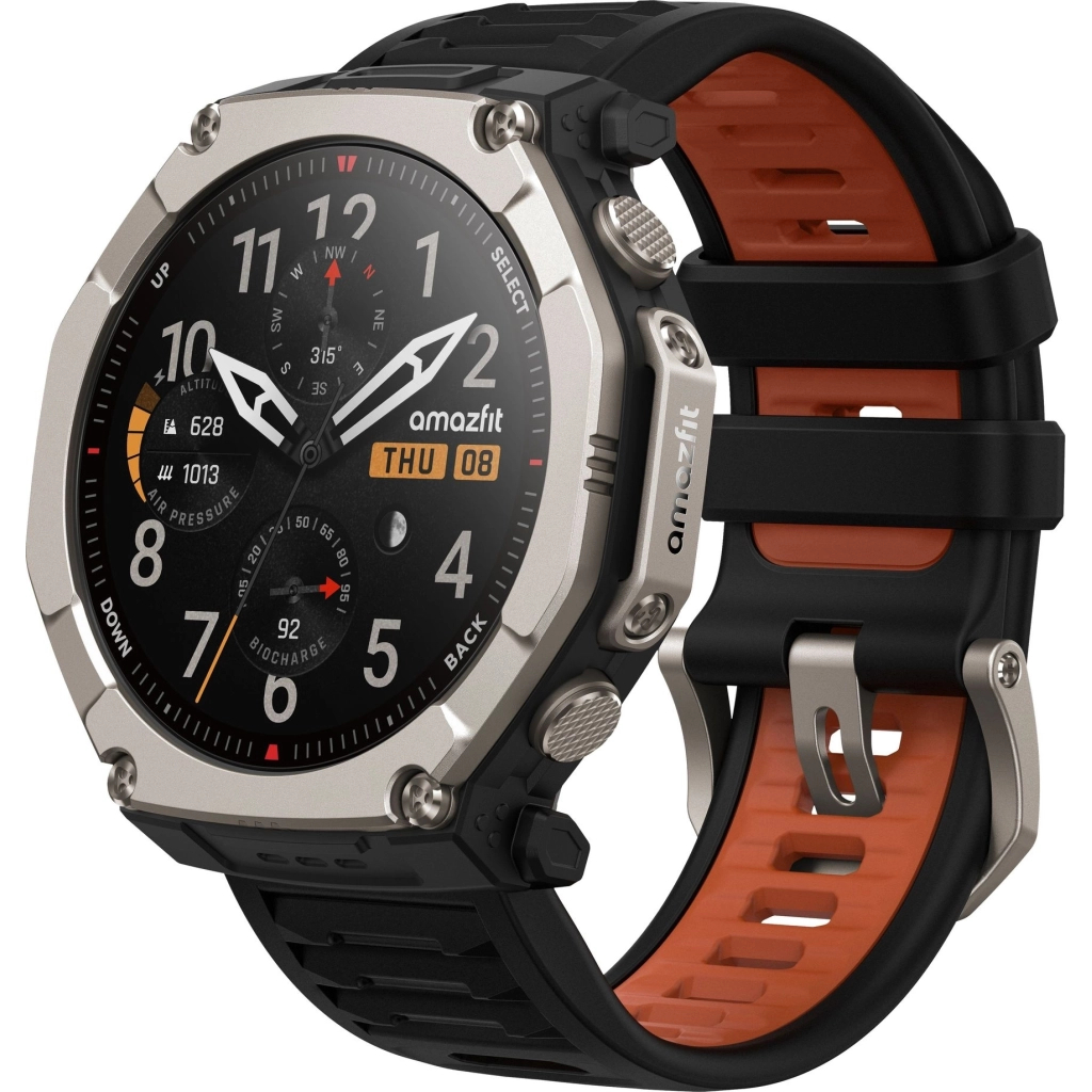 Смарт-годинник Amazfit T-Rex ULTRA 2 W2550GL2N Чорний (1186954) - фото 1