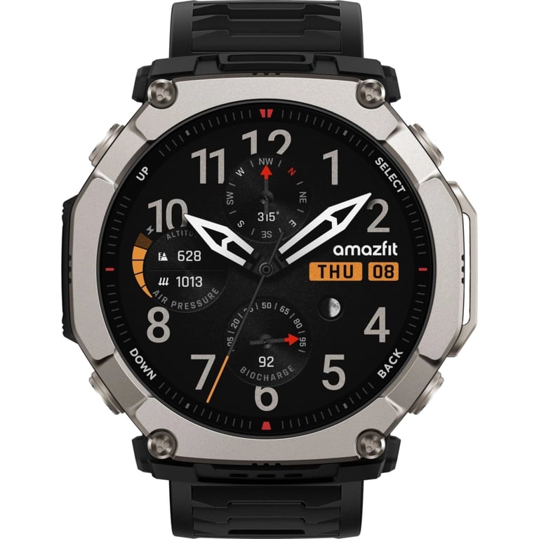 Смарт-годинник Amazfit T-Rex ULTRA 2 W2550GL2N Чорний (1186954) - фото 2