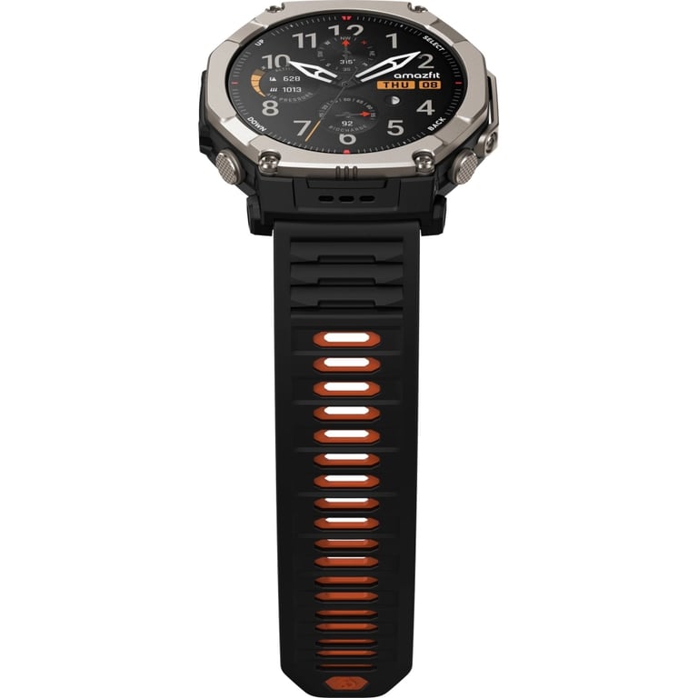 Смарт-годинник Amazfit T-Rex ULTRA 2 W2550GL2N Чорний (1186954) - фото 8