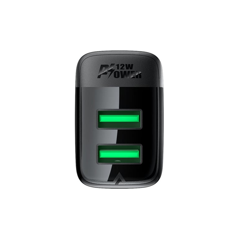 Зарядний пристрій Acefast 2xUSB 12W A86 black (6974316283270) - фото 5