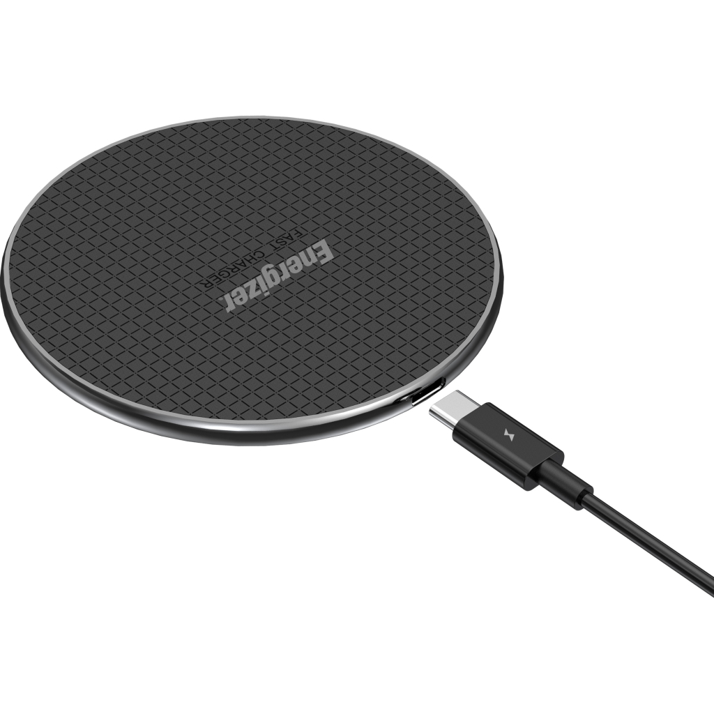 Зарядний пристрій Energizer Qi 15W wireless WCP107 black (WCP107) - фото 3 Зарядний пристрій Energizer Qi 15W wireless WCP107 black (WCP107) - фото 3