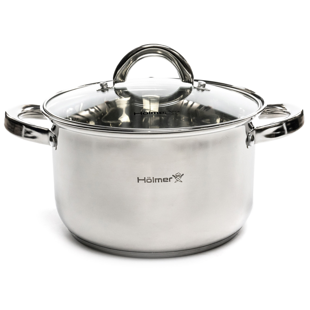 Каструля Hölmer з кришкою 3,6л (CR-18435-SS) - фото 1