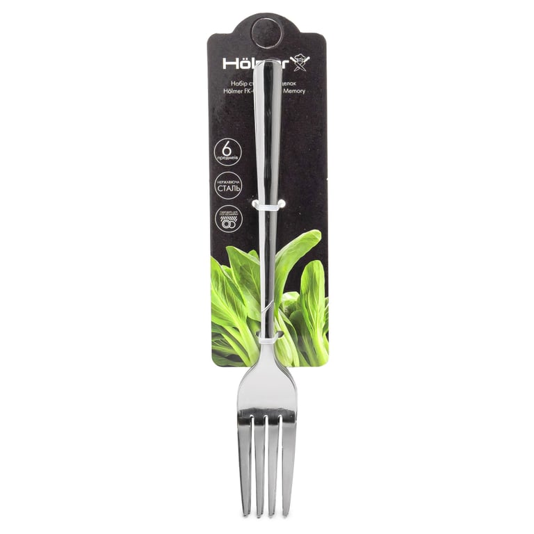 Столова виделка Hölmer Memory 6 шт (FK-011856-SS Memory) - фото 8