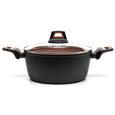 Каструля Hölmer кована з кришкою CR-1325-SBMCL Carrot 2,5 л (CR-1325-SBMCL Carrot) - фото 1
