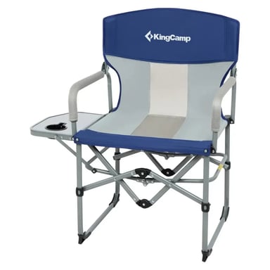 Крісло складане KingCamp ASH Navy/Beige (KC3824_NAVY/MEDIUMGREY) - фото 1