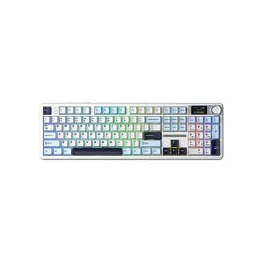 Клавіатура Aula F108 Pro Reaper Switch USB/Bluetooth/2.4G White (6978080501318) - фото 1