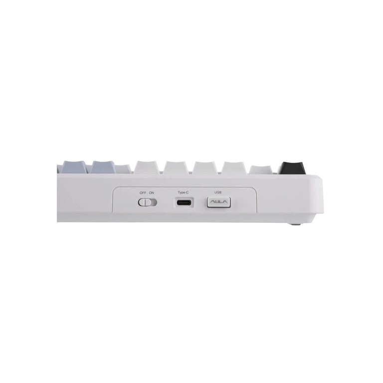 Клавіатура Aula F108 Pro Reaper Switch USB/Bluetooth/2.4G White (6978080501318) - фото 7