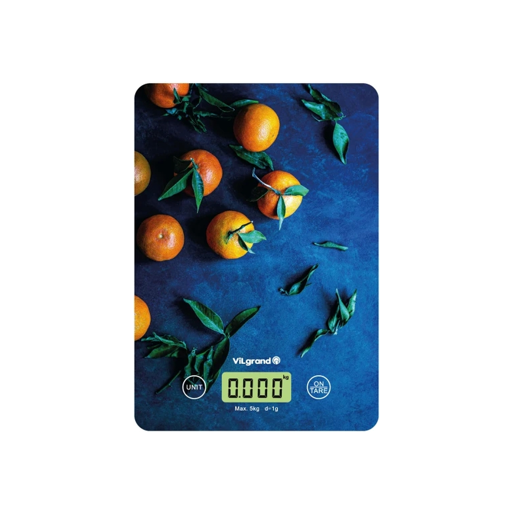 Ваги кухонні Vilgrand VKS-527 Orange - фото 1