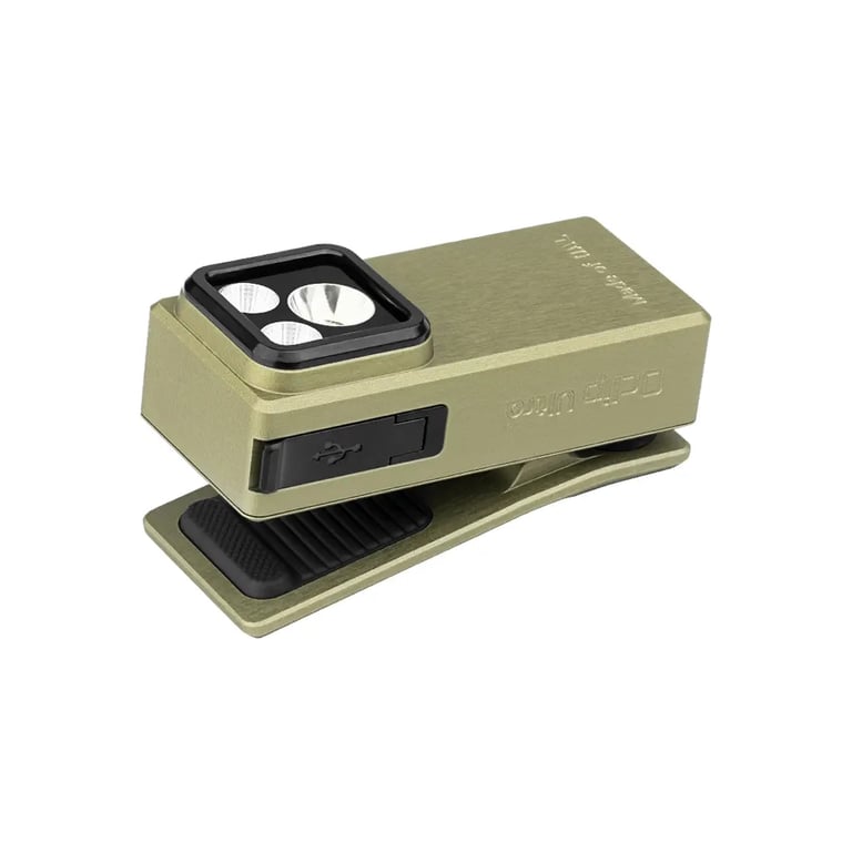 Ліхтар Olight Oclip Ultra Olive green (0.0000.3130) - фото 6