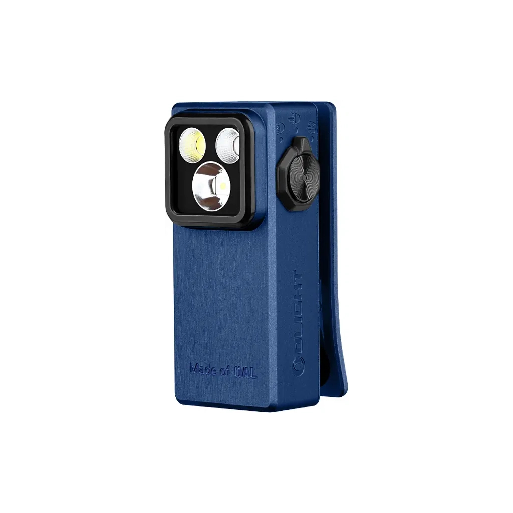 Ліхтар Olight Oclip Ultra Navy blue (0.0000.3145) - фото 1