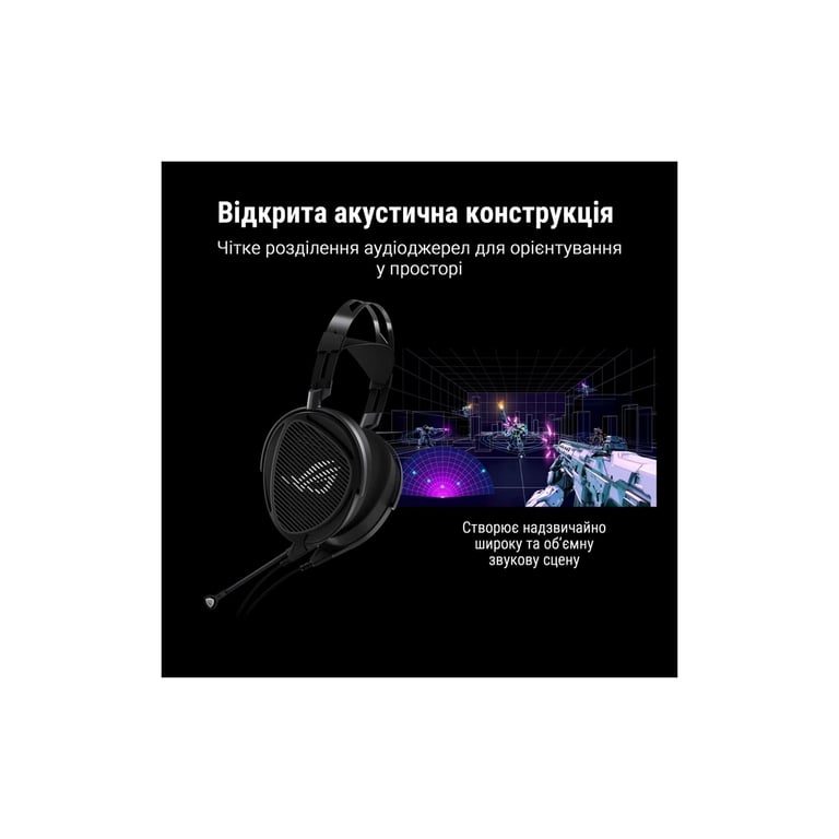 Навушники ASUS ROG Kithara Black (90YH0470-BHUA00) - фото 7
