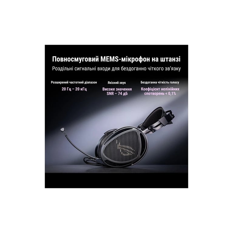 Навушники ASUS ROG Kithara Black (90YH0470-BHUA00) - фото 8
