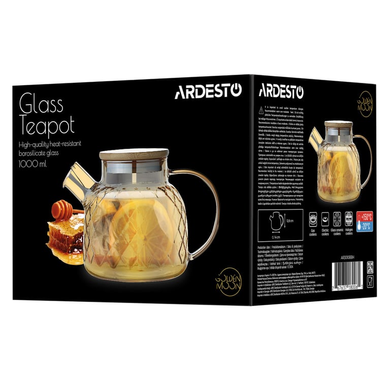 Заварник ARDESTO Golden Moon Diamond 1000 мл (AR3010BBH) - фото 4