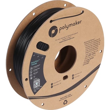Пластик для 3D-принтера Polymaker TPU-90A 1,75mm 0,75kg BLACK (PD02001) - фото 1