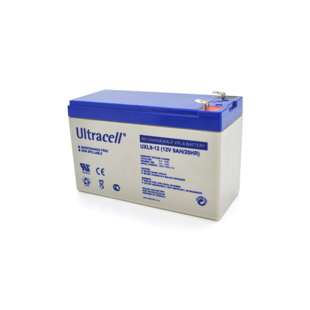 Батарея до ДБЖ Ultracell 12V-9Ah, AGM (UL9-12) - фото 1