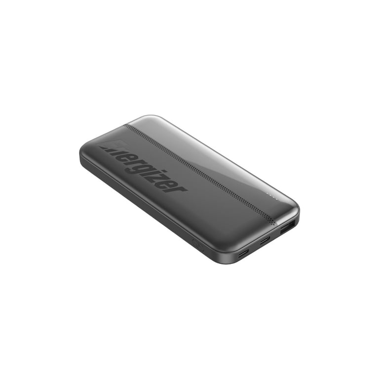 Батарея універсальна Energizer 10000mAh 15W, USB-А, 2*USB-C, Black (UE10050CC) - фото 3