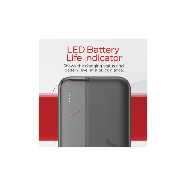 Батарея універсальна Energizer 10000mAh 15W, USB-А, 2*USB-C, Black (UE10050CC) - фото 7