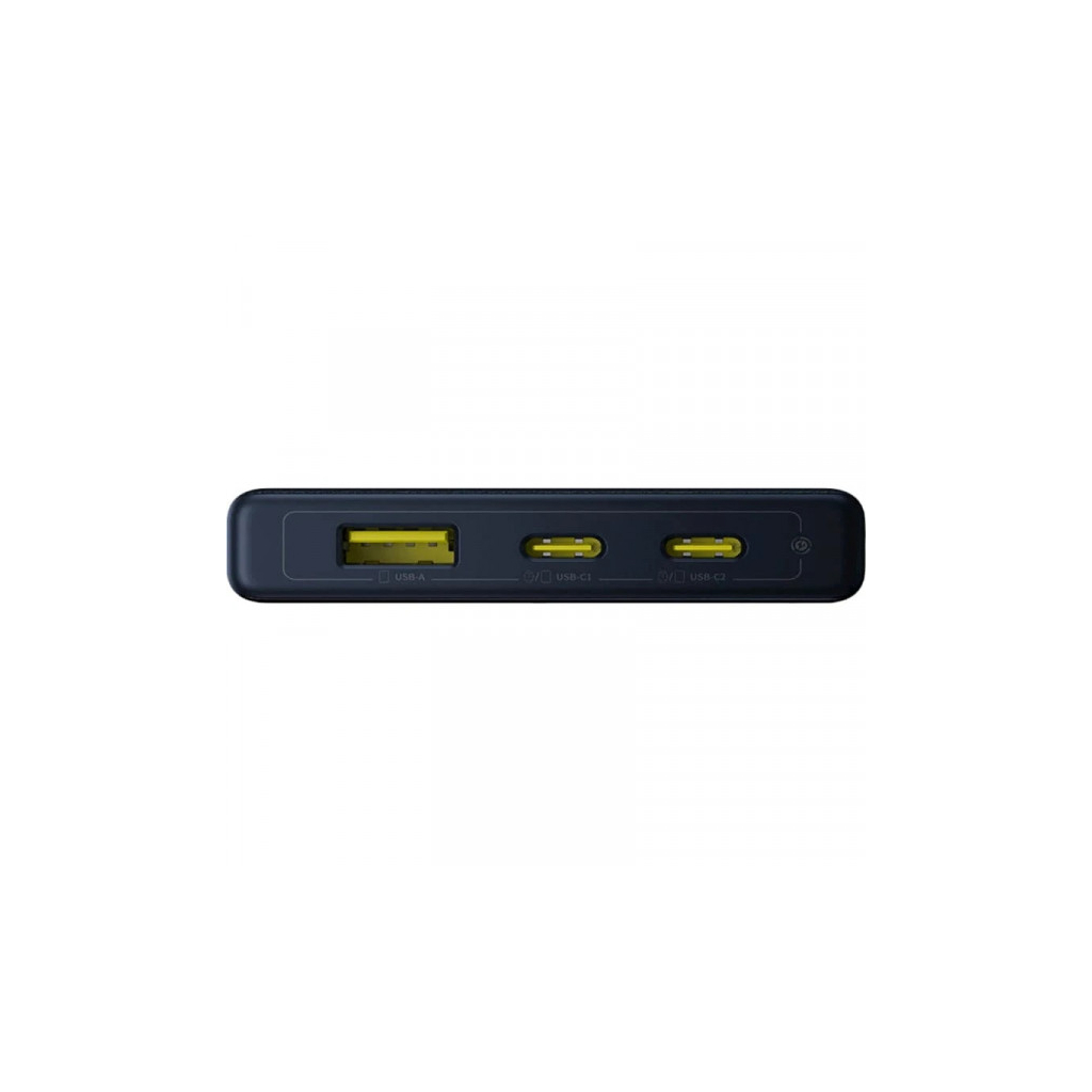 Батарея універсальна Baseus 10000mAh PicoGo 20W PD, QC, USB-A, 2*USB-C, Black (P10076801123-00) - фото 4 Батарея універсальна Baseus 10000mAh PicoGo 20W PD, QC, USB-A, 2*USB-C, Black (P10076801123-00) - фото 4