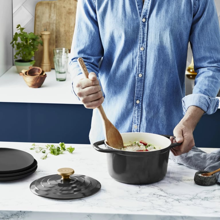 Каструля Tefal Air, з кришкою, 3.1л, алюміній, чорний (E2554404) - фото 10