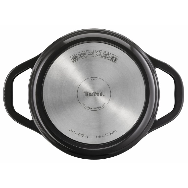 Каструля Tefal Air, з кришкою, 3.1л, алюміній, чорний (E2554404) - фото 2