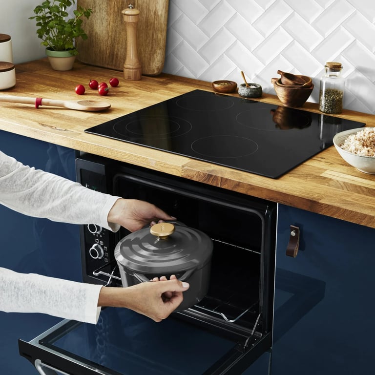Каструля Tefal Air, з кришкою, 3.1л, алюміній, чорний (E2554404) - фото 4