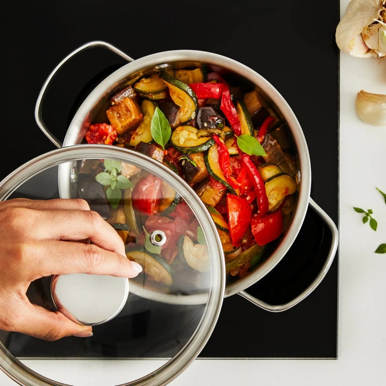 Каструля Tefal Minis, з кришкою,1л, нержавіюча сталь, скло (H8743155) - фото 4