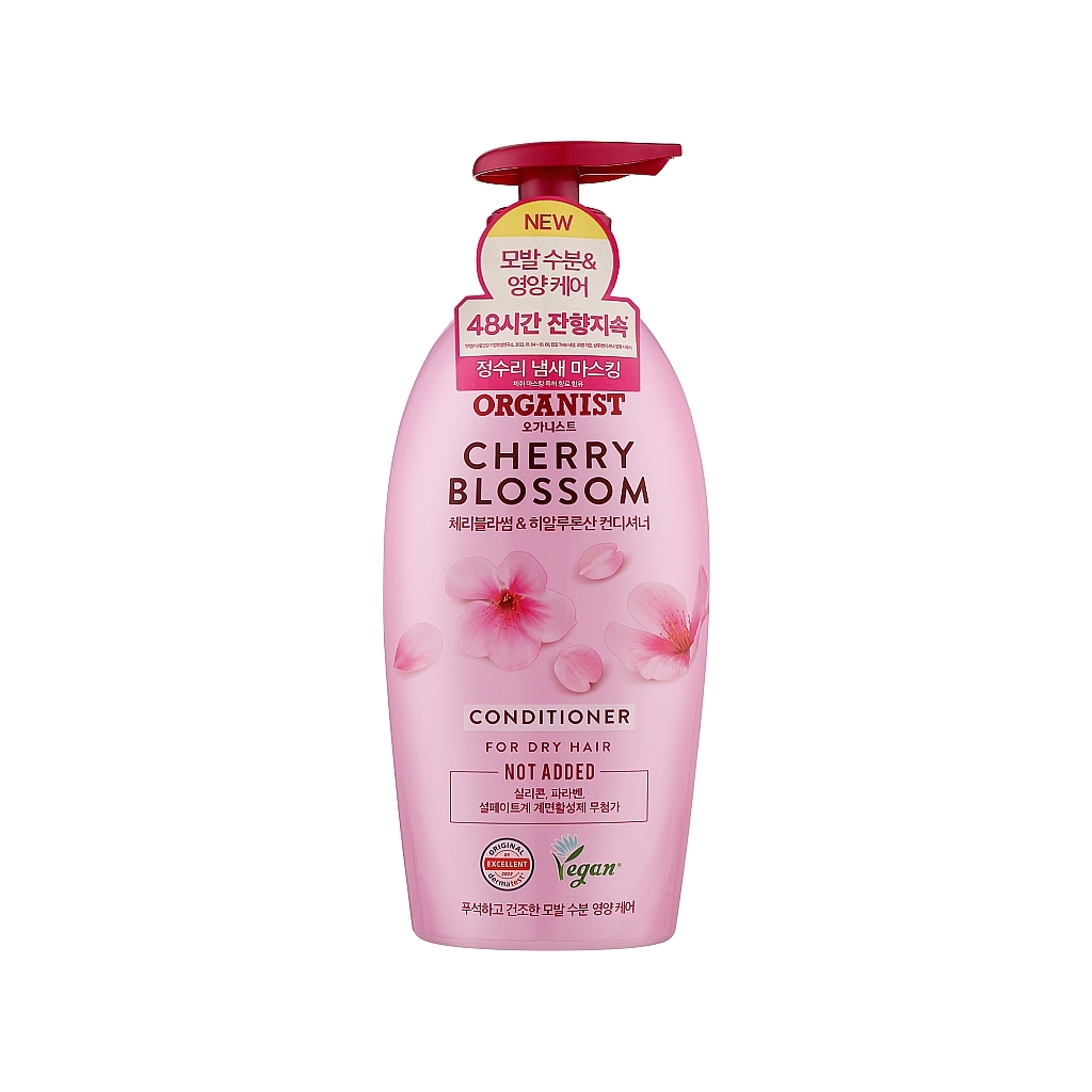 Кондиціонер для волосся LG Organist Cherry Blossom Conditioner 500 мл (8801051083033) - фото 2 Кондиціонер для волосся LG Organist Cherry Blossom Conditioner 500 мл (8801051083033) - фото 2