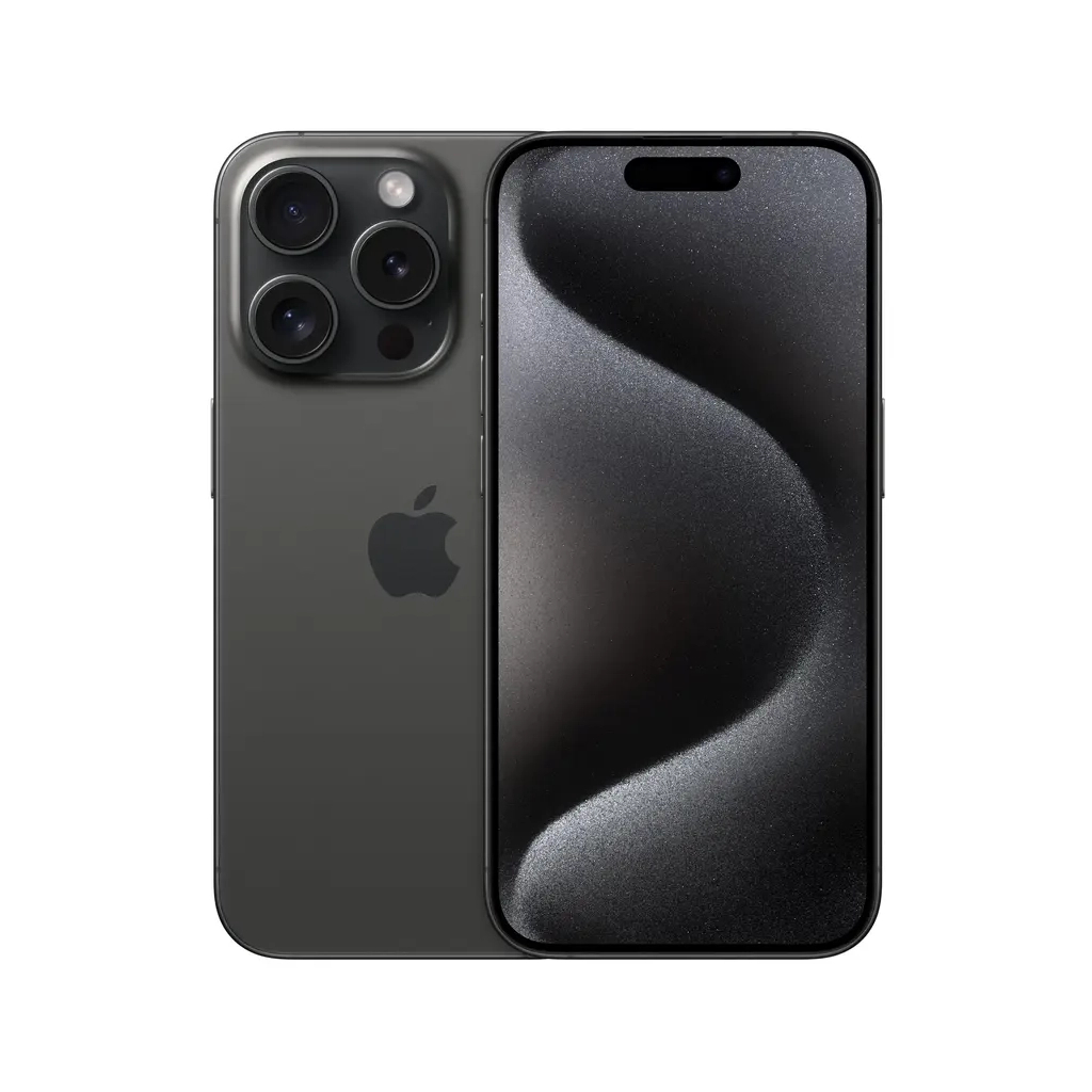 Мобільний телефон Apple iPhone 15 Pro 256Gb Black Titanium (REF A) BREEZY (2AMTV13) - фото 1