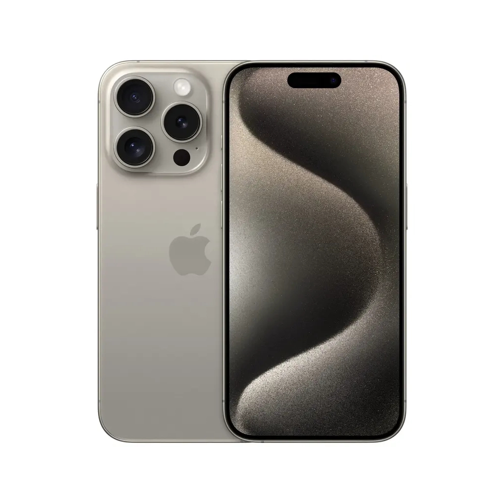 Мобільний телефон Apple iPhone 15 Pro 256Gb Natural Titanium (REF A) BREEZY (2AMTV53) - фото 1