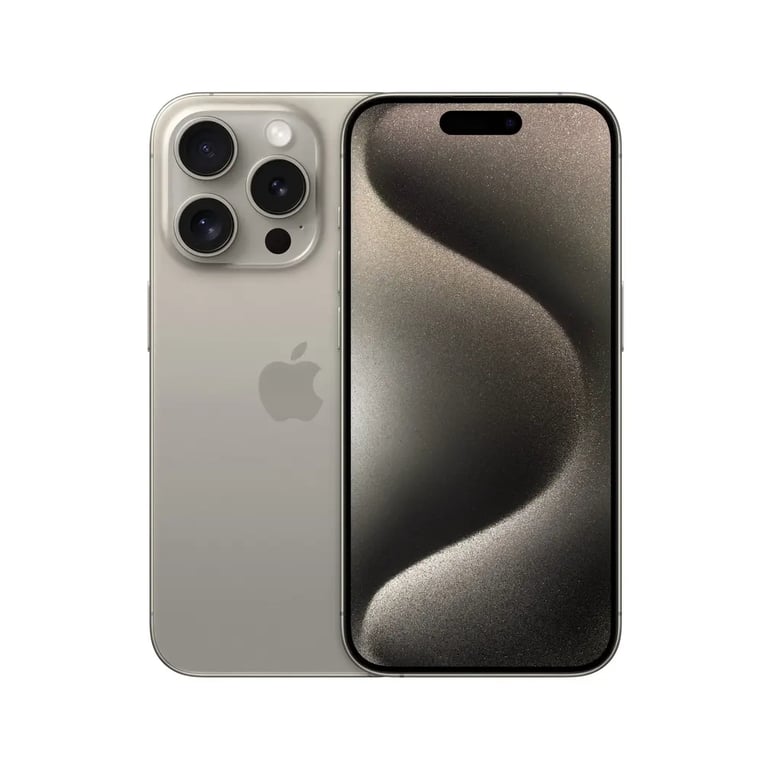 Мобільний телефон Apple iPhone 15 Pro 256Gb Natural Titanium (REF A) BREEZY (2AMTV53) - фото 1