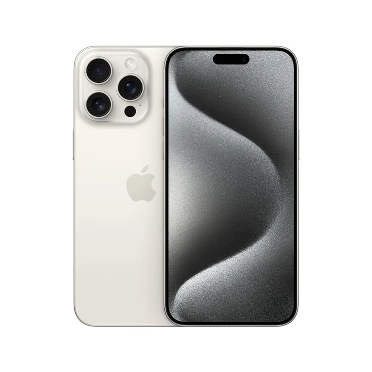 Мобільний телефон Apple iPhone 15 Pro Max 256Gb White Titanium (REF A) BREEZY (2AMU783) - фото 1