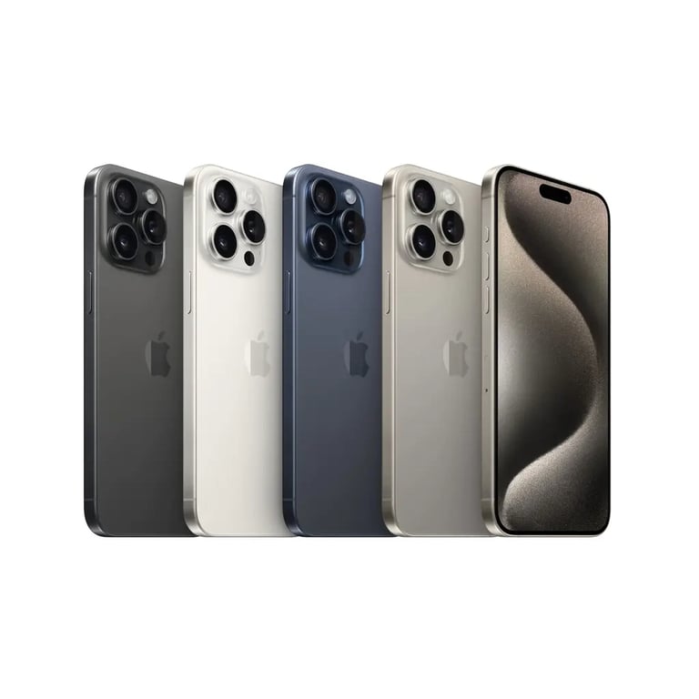 Мобільний телефон Apple iPhone 15 Pro Max 256Gb White Titanium (REF A) BREEZY (2AMU783) - фото 6