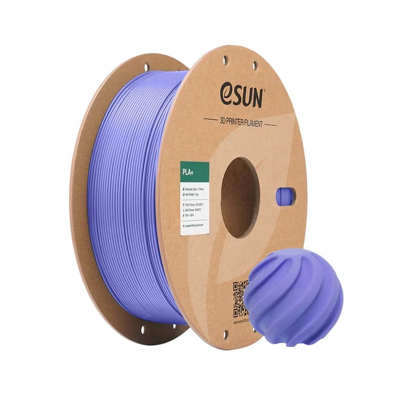 Пластик для 3D-принтера eSUN PLA+ P1.75мм, 1кг, blue very peri (PLA+P175VP1)