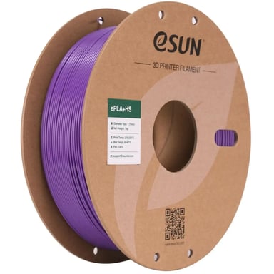 Пластик для 3D-принтера eSUN PLA+ P1.75мм, 1кг, purple (PLA+P175Z1) - фото 1