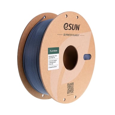Пластик для 3D-принтера eSUN ePLA-Matte, 1,75мм, 1кг, dark gray (ePLA-Matte-P175DH1) - фото 1