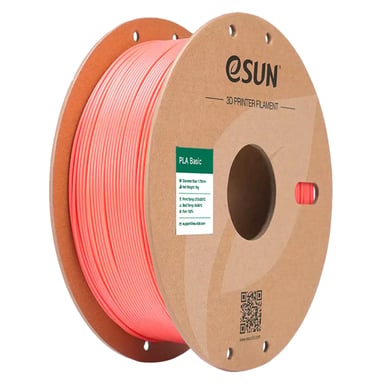 Пластик для 3D-принтера eSUN PLA BASIC 1,75mm 1kg PINK (PLA-BASIC175P1P1) - фото 1