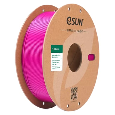 Пластик для 3D-принтера eSUN PLA BASIC 1,75mm 1kg PURPLE (PLA-BASIC175Z1P1) - фото 1