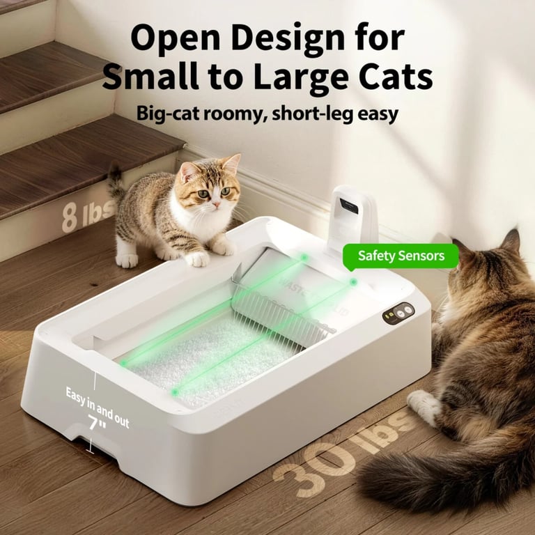 Туалет для котів Petkit Purobot Crystal Duo (P9905) - фото 3